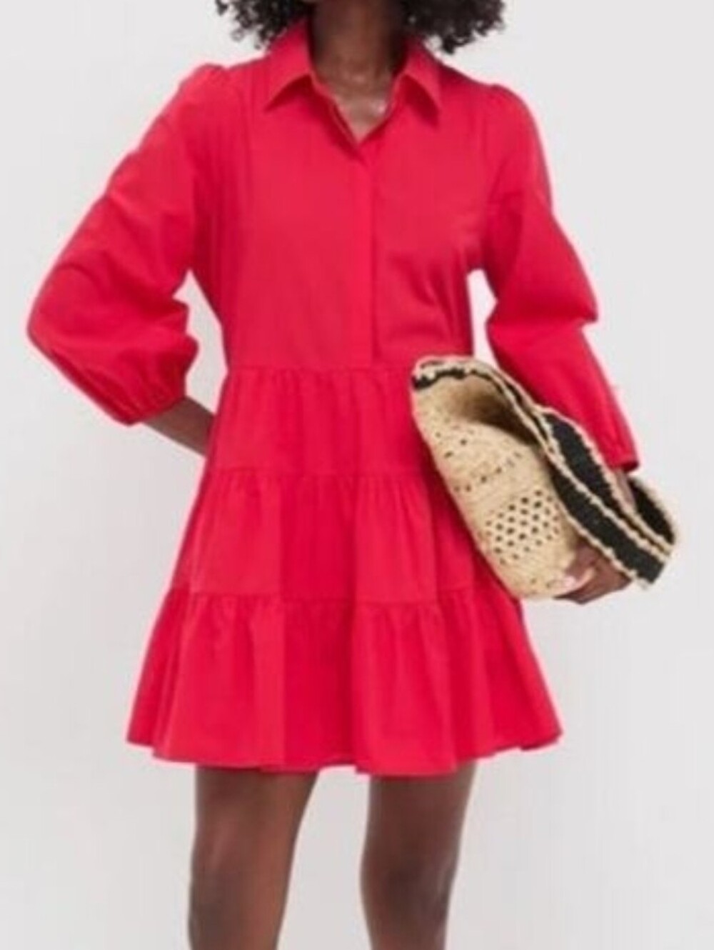 Tuckernuck Pomander Place Red Mabel Dress Size Small
